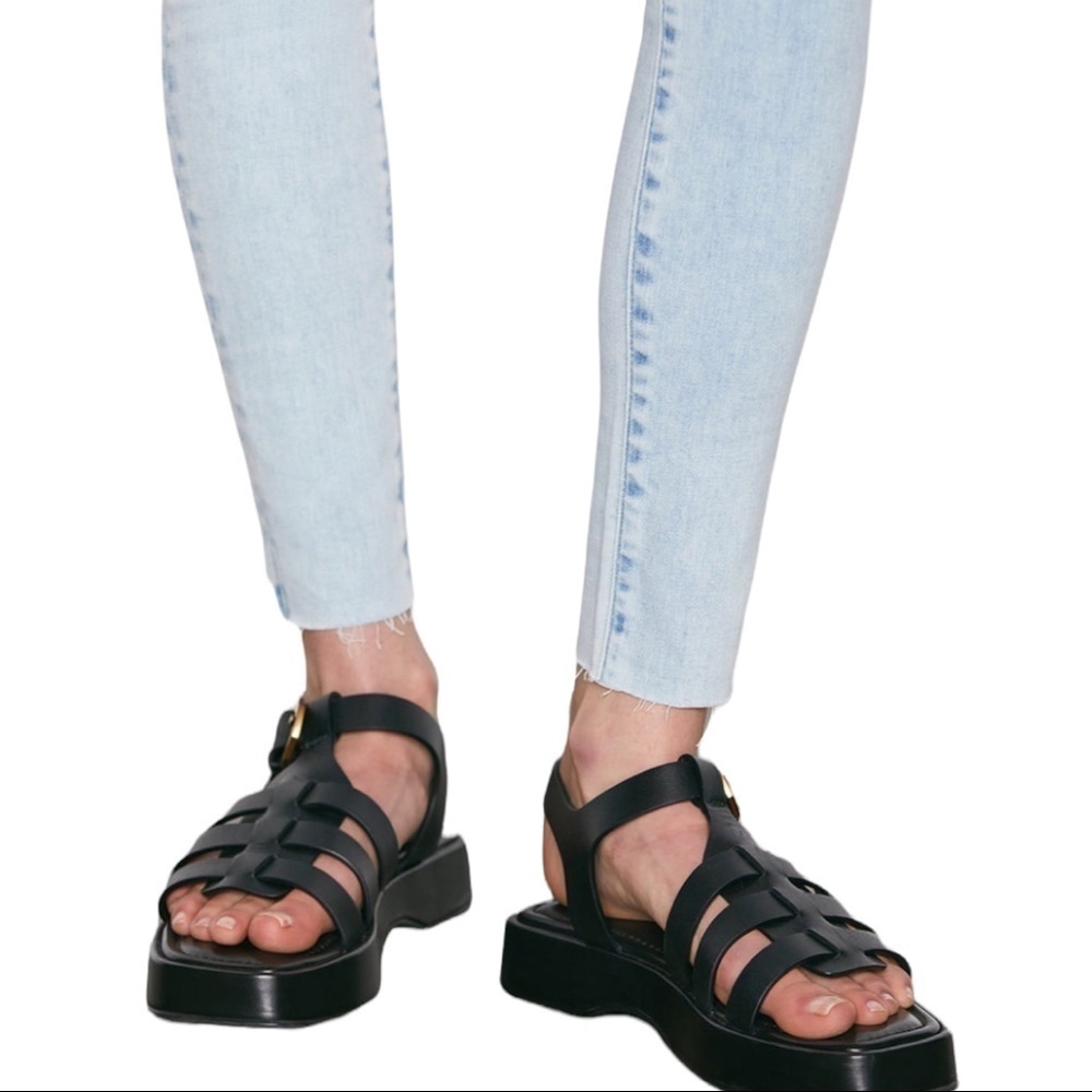 Frame Le Skinny De Jeanne Crop 26 Light‎ Denim Jeans - Picture 5 of 9